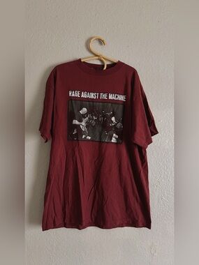 Vintage 90’s Rage Against The Machine 1997 North American Tour T-Shirt Giant Tag